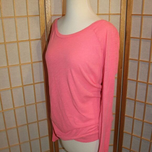 Victoria's Secret PINK S/P Pink Burnout Tee - Picture 14 of 15